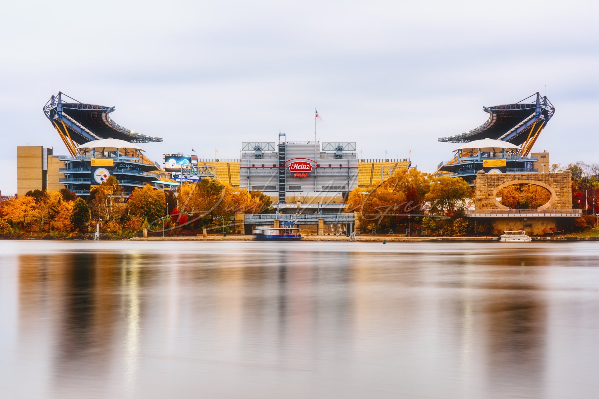 Heinz Field (Acrisure Stadium) on a Fall Day