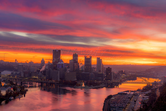 An Incredible Pittsburgh Sunrise