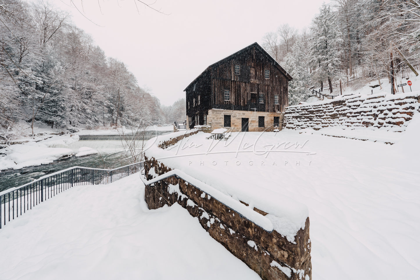 McConnells Mill in the Snow