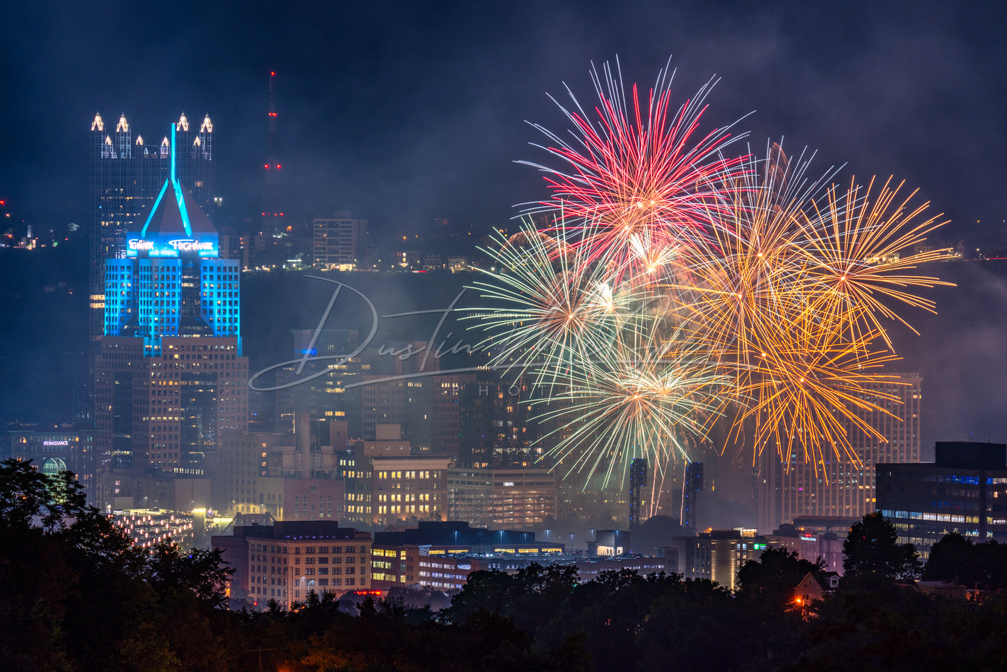 Fireworks and the Steel City