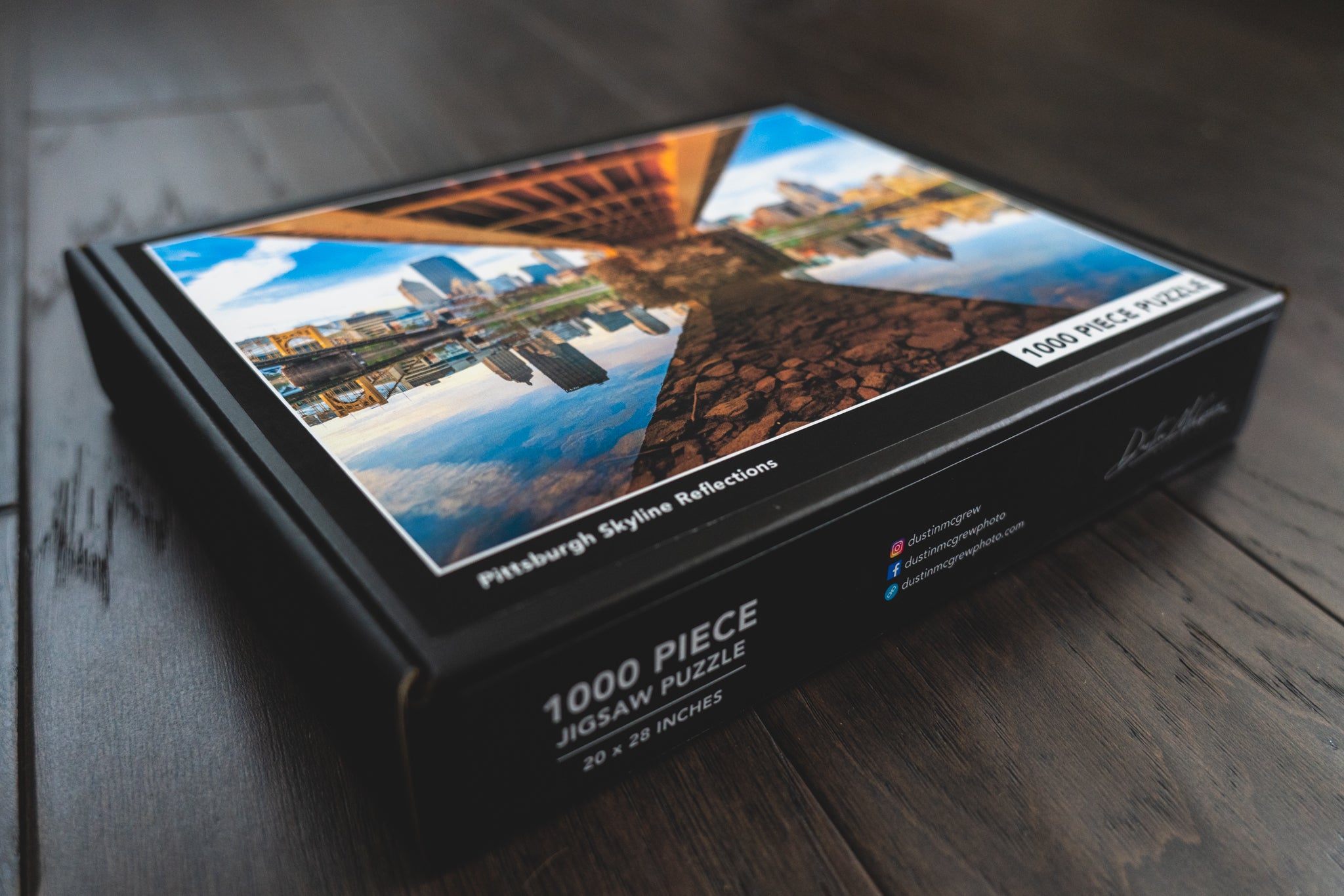 Pittsburgh Skyline Reflections Jigsaw Puzzle - 1000 Pieces