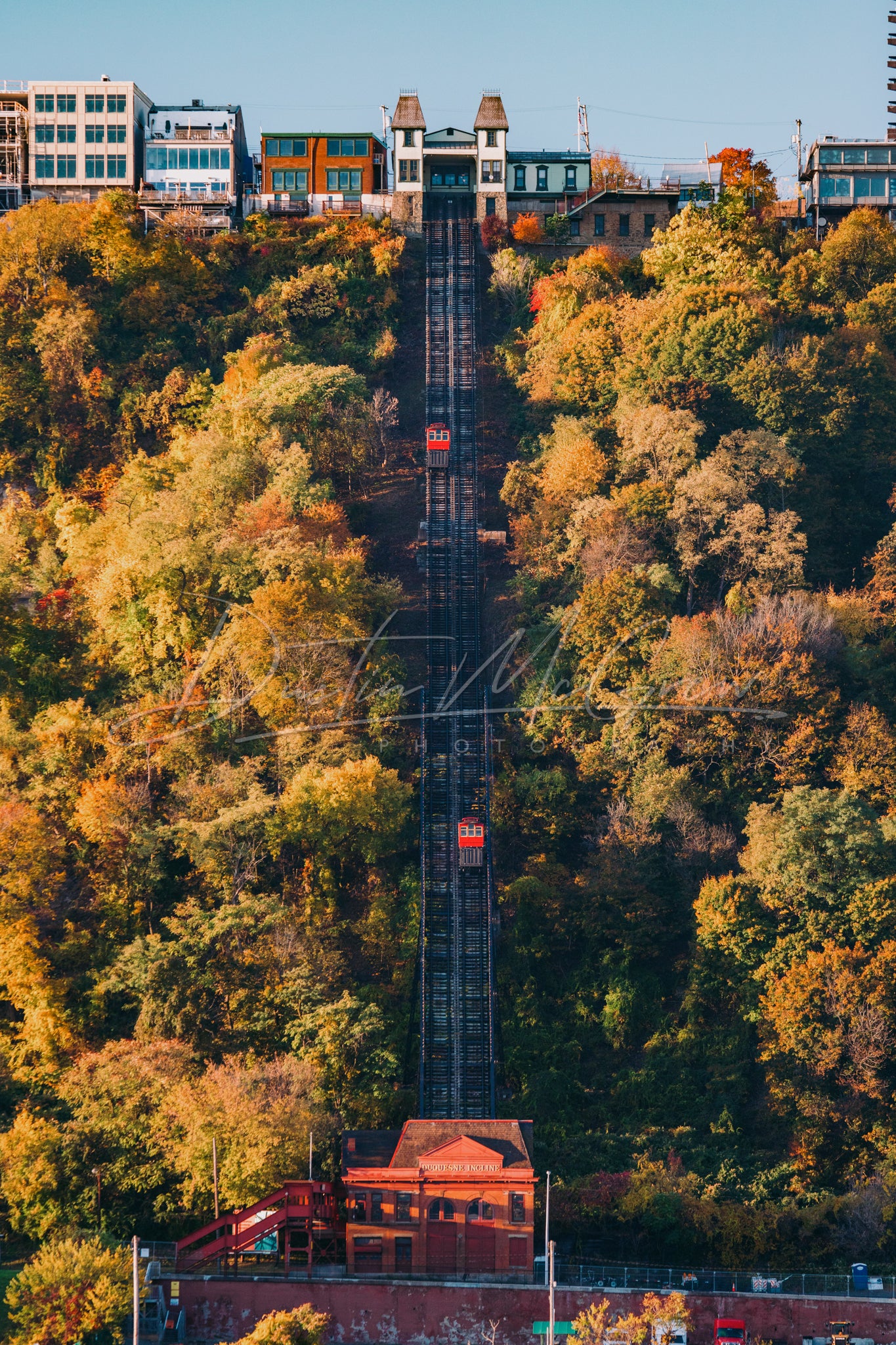 The Duquesne Incline in Fall