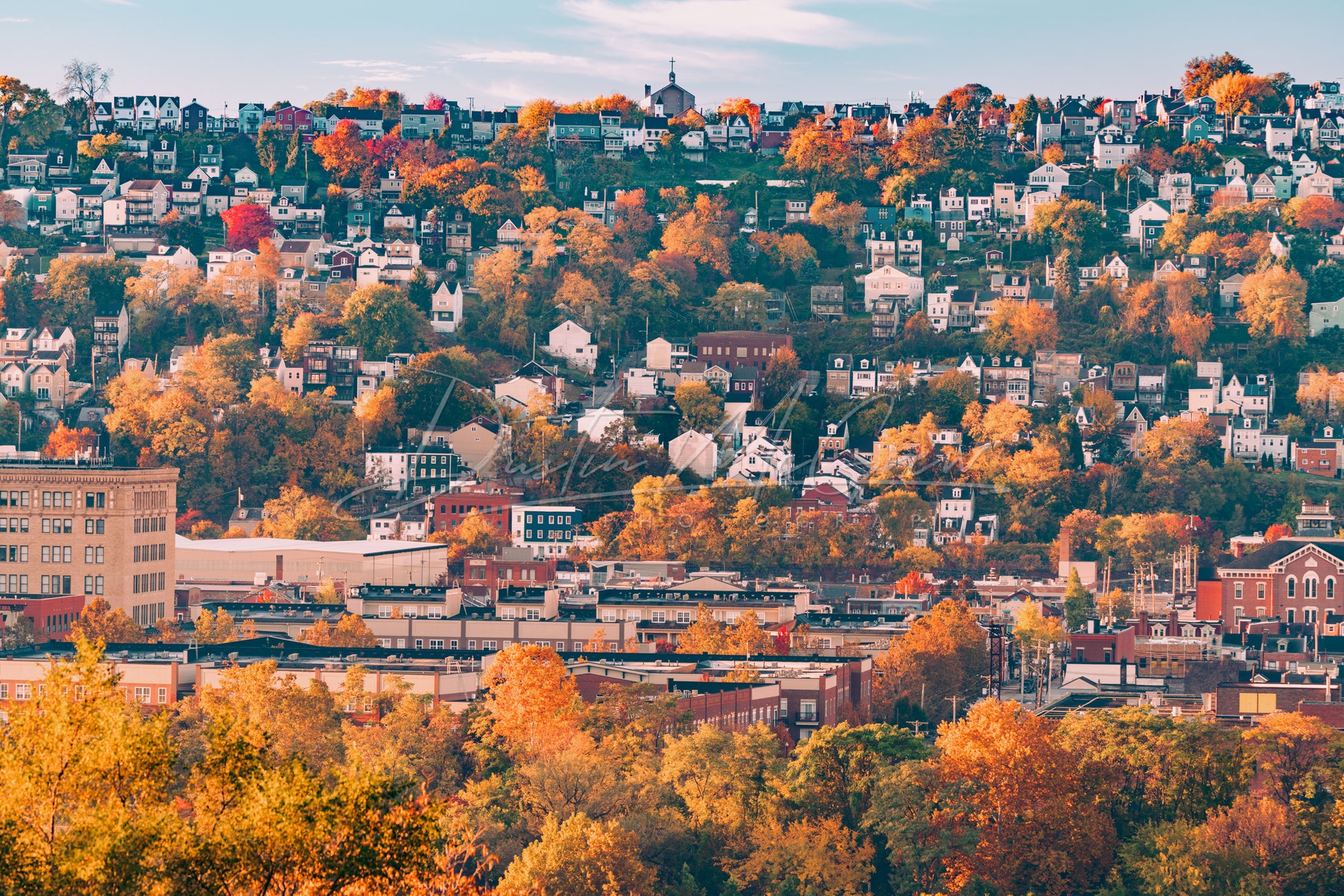 Pittsburgh Photography - South Side Slopes and Amazing Fall Foliage ...