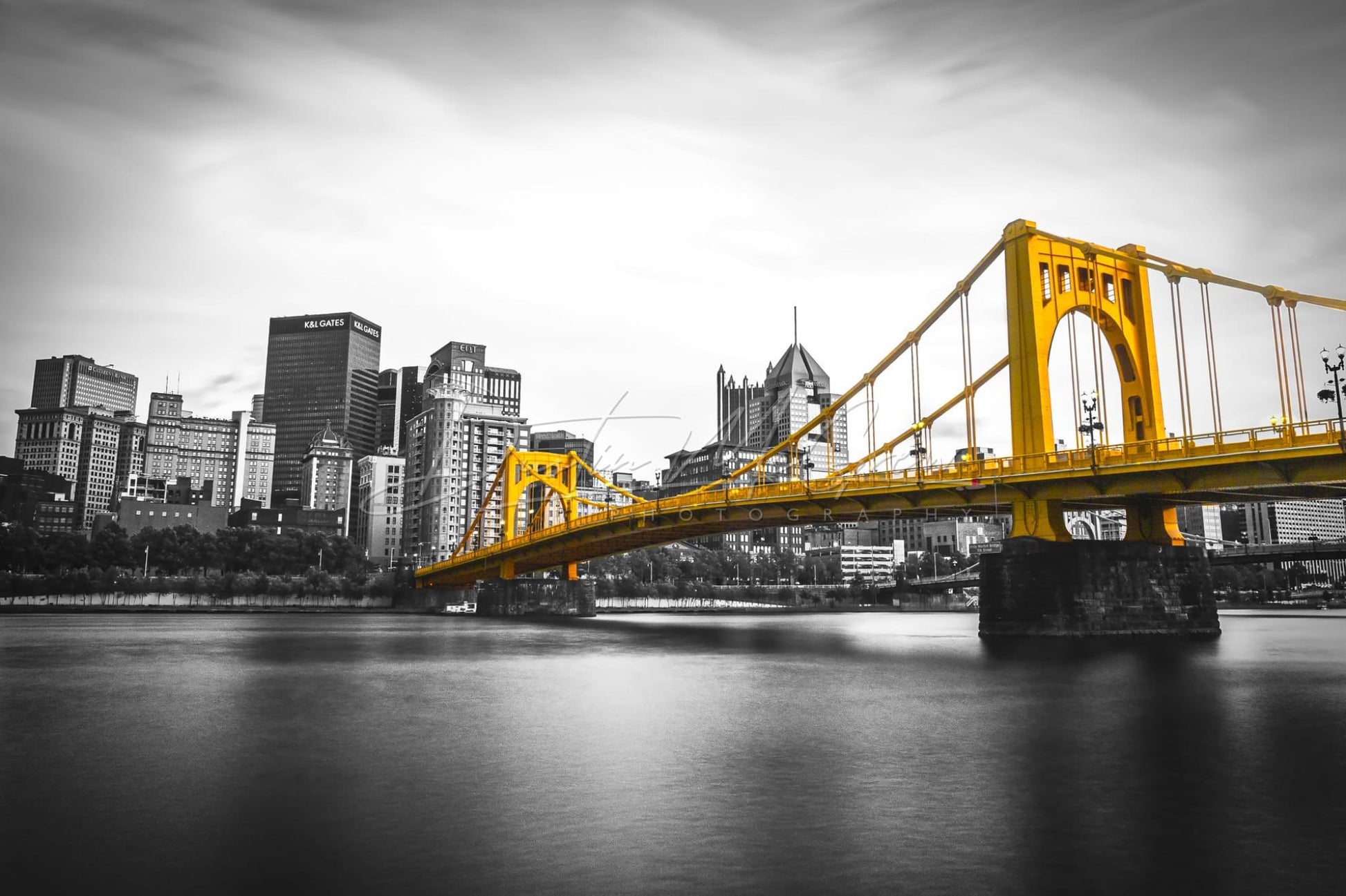 Photo Of Pittsburgh With Andy Warhol Bridge