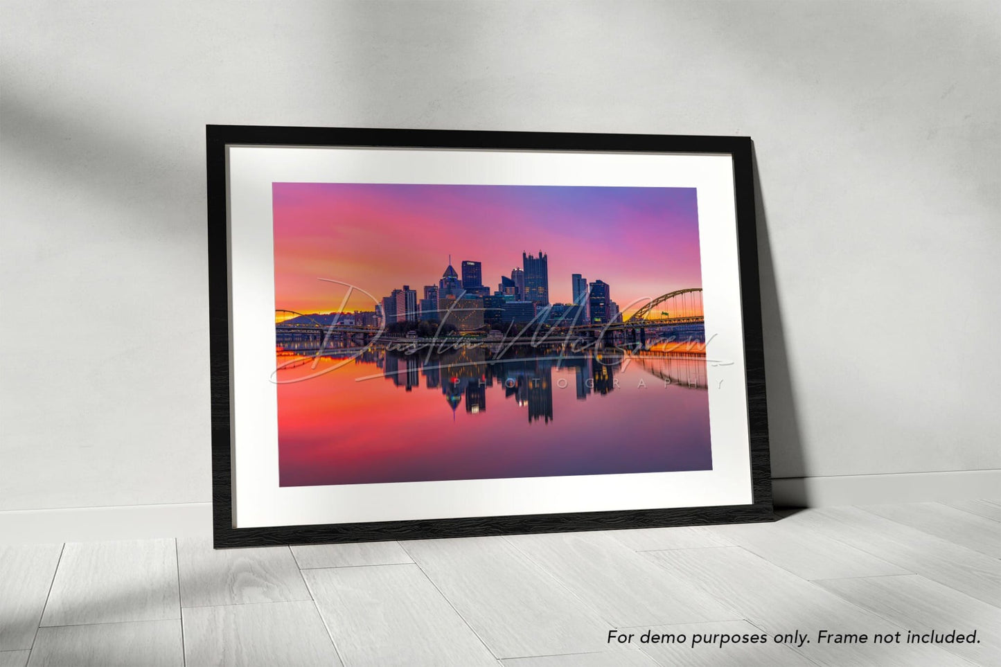 Pittsburgh Photo - Incredible Sunrise With Reflections In The Ohio River Hearts