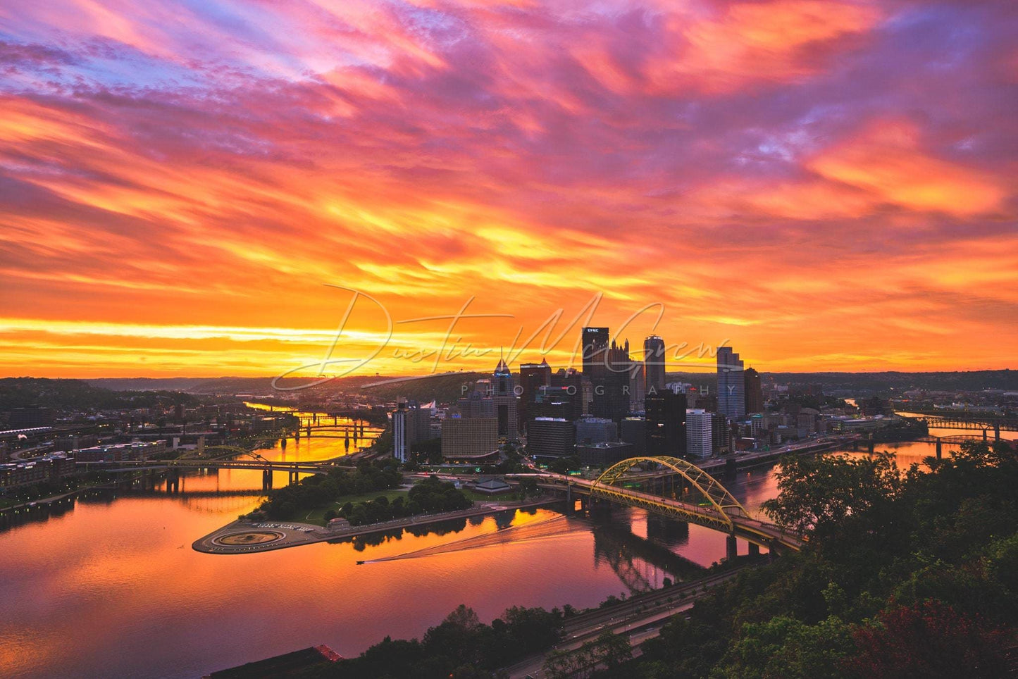 Pittsburgh Photography Print - Duquesne Incline Sunrise