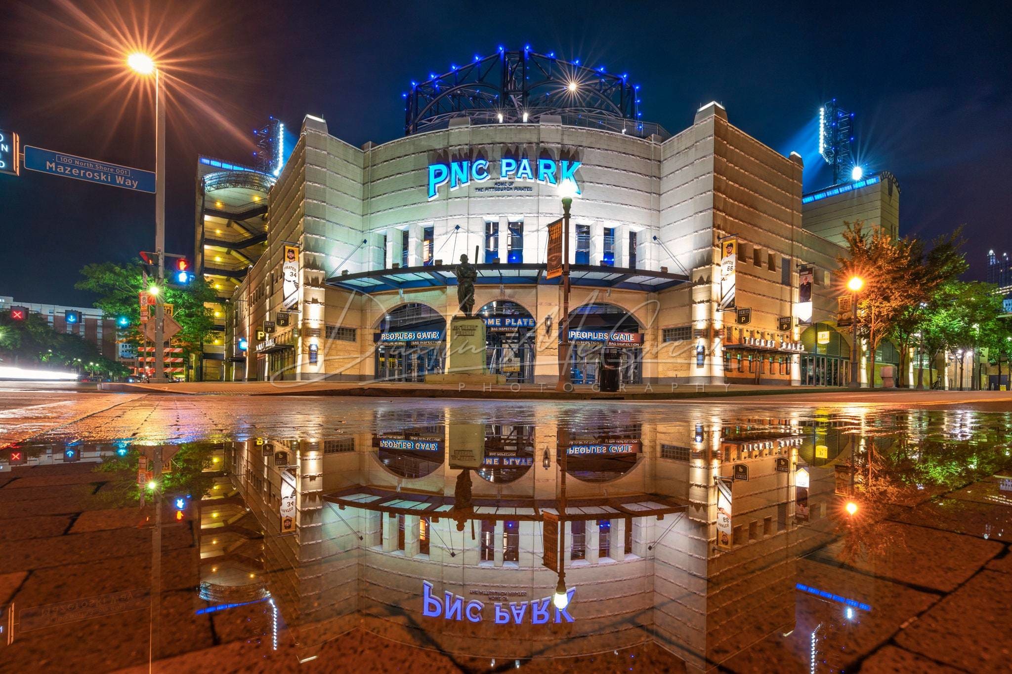 Pnc Park Photo Print - Metal Canvas Pittsburgh Pirates Stadium Picture