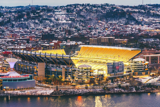 Heinz Field Photo - With Snow Pittsburgh Photos Steelers