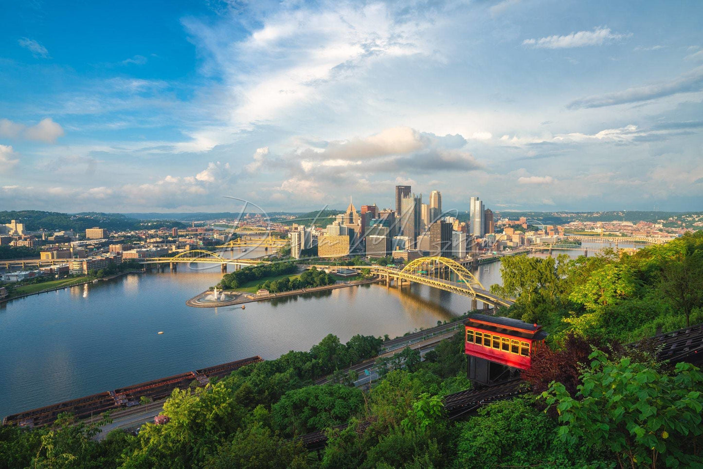 Pittsburgh Photo Print - Perfectly Metal Prints Canvas